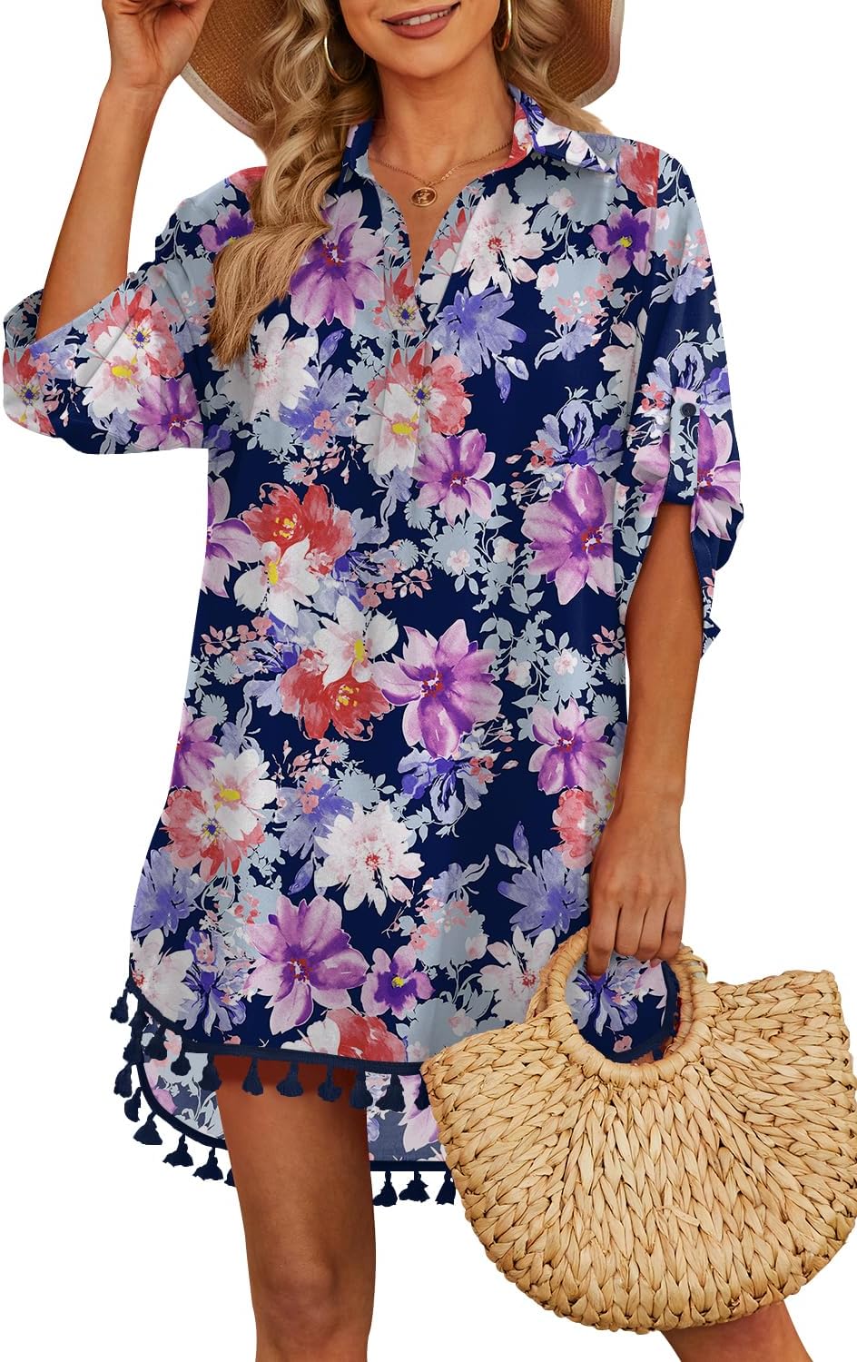 Yincro Swimsuit Tassel Bathing