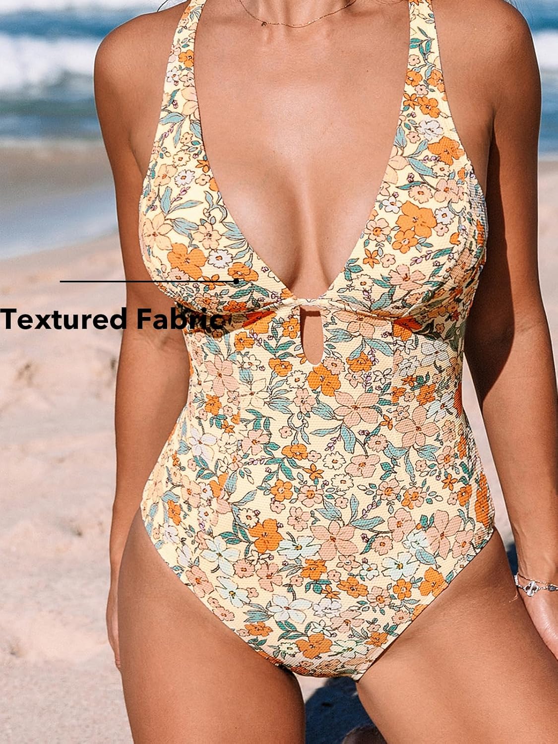 CUPSHE Swimsuit Keyh