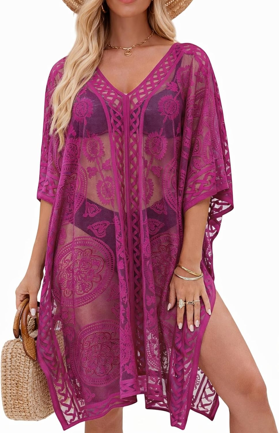 Womens Swimwear Cover Up V Neck Review