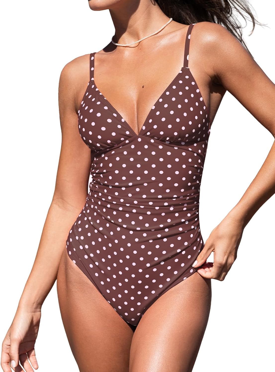 CUPSHE Adjustable Spaghetti Strap One Piece Review