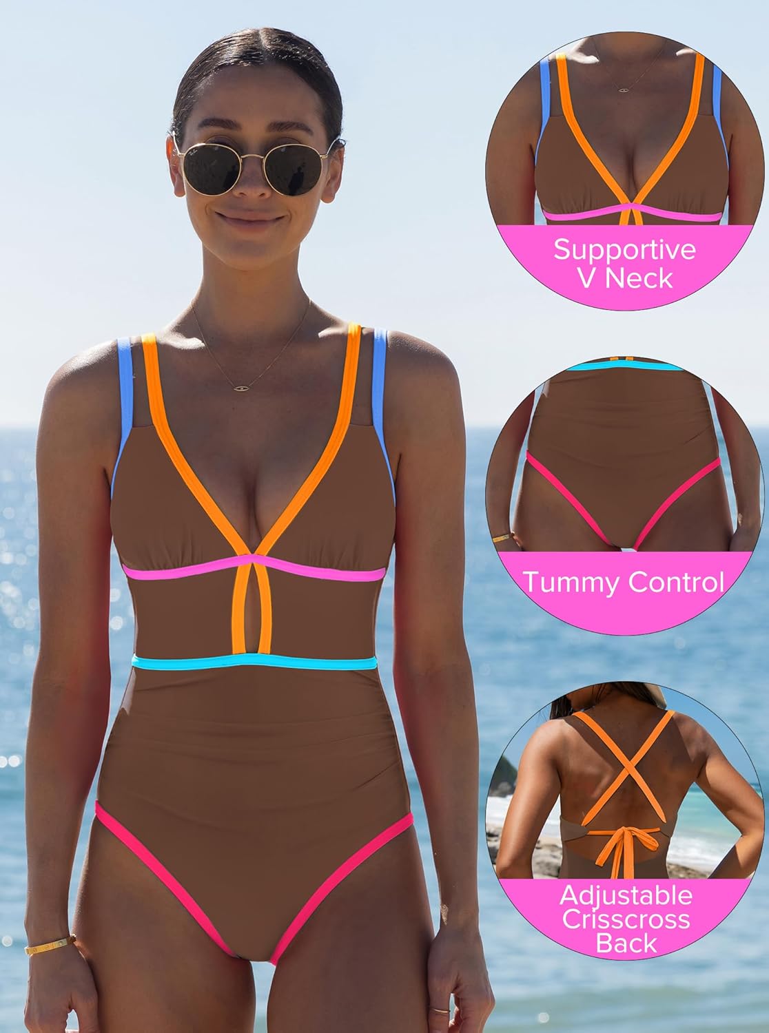 popvil Swimsuit with Slimming