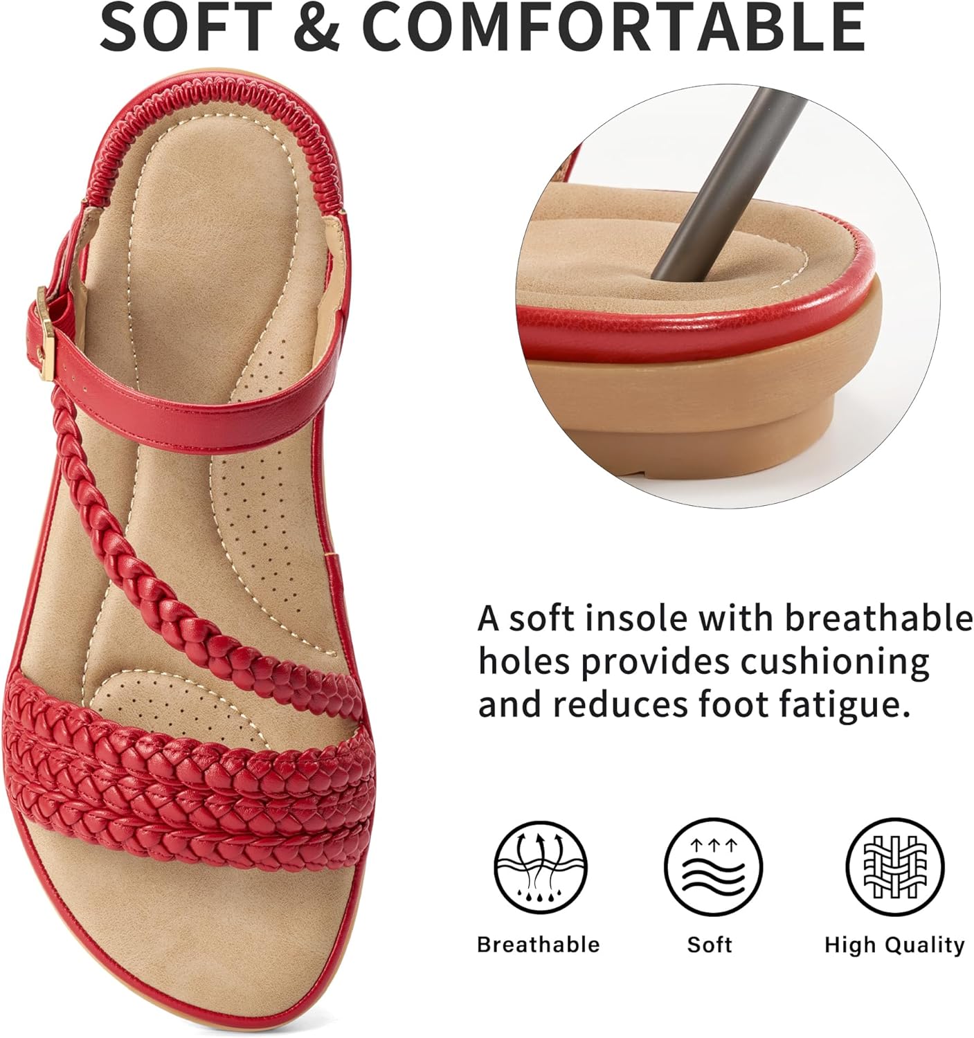 Aomigoct Dressy Sandals