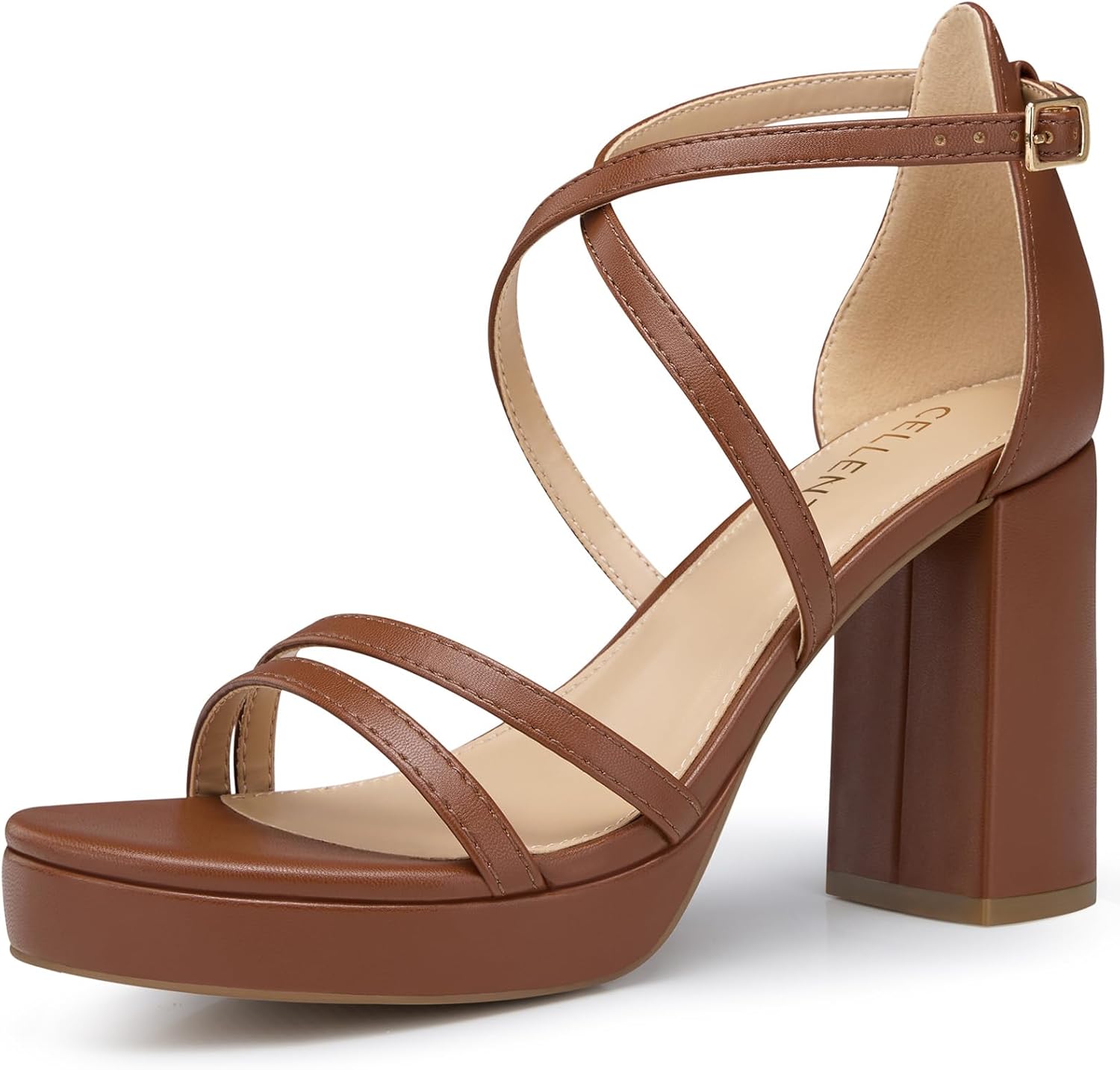 CELLENZ Strappy Platform Heels Review