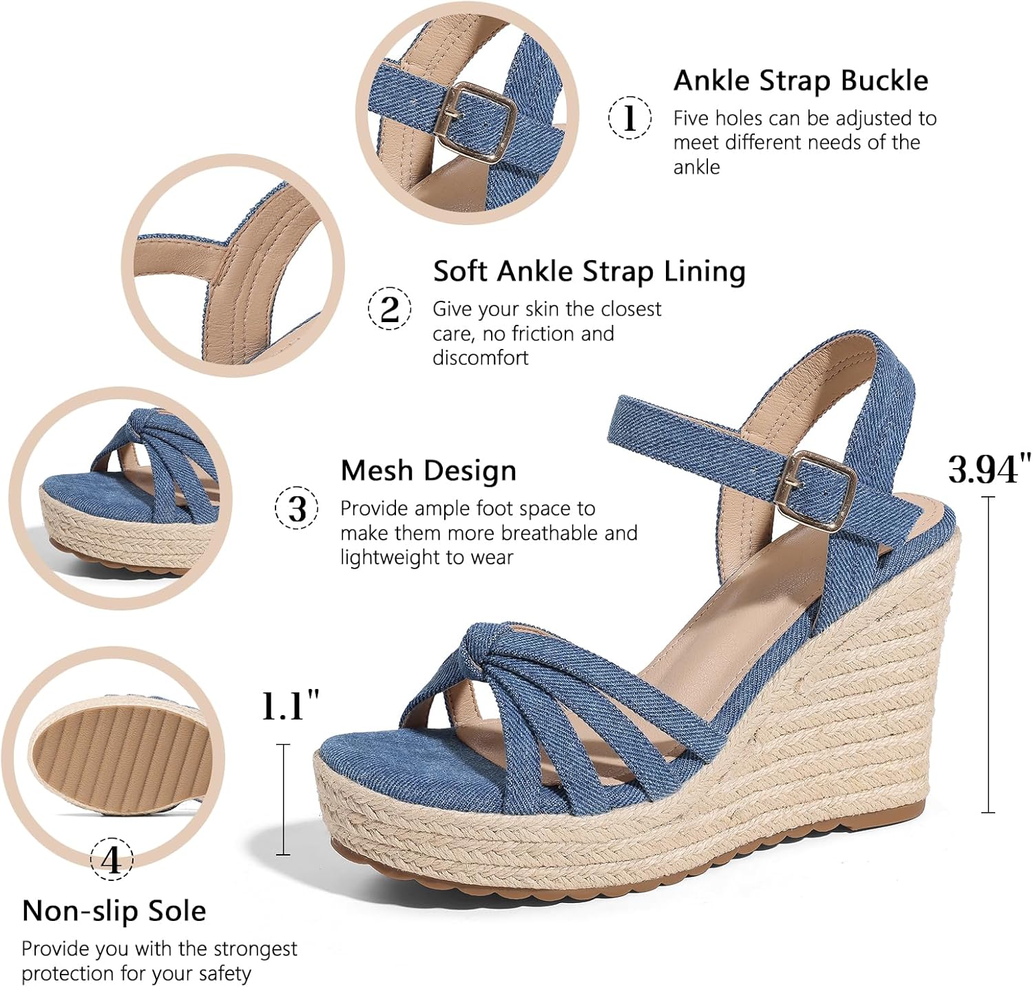 Mikarka Platform Espadrille Sandals