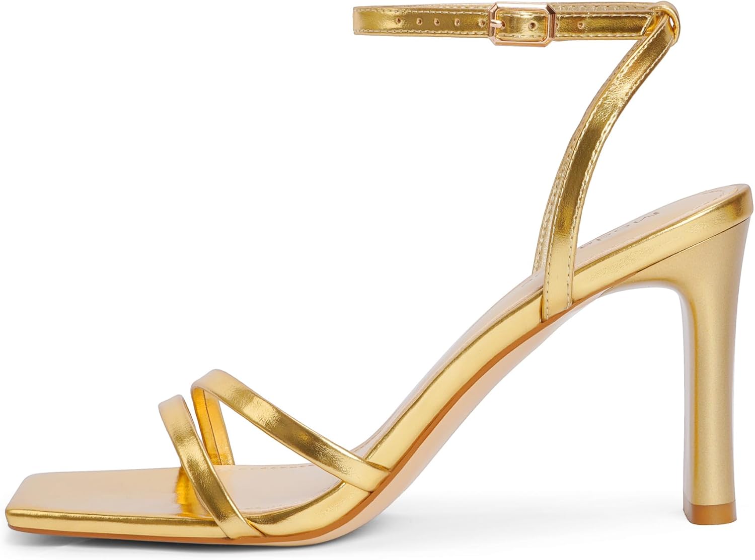 Modatope Silver Strappy Sandals