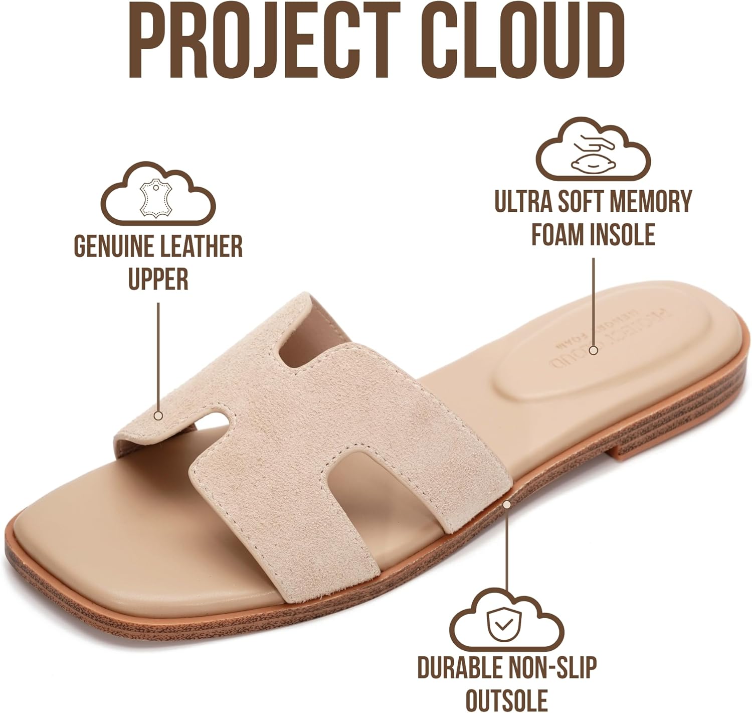 Project Cloud Fashion Sandals